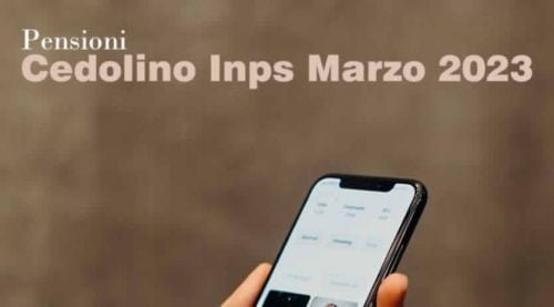 Inps Cedolino Pensione Marzo Aumento Pensioni