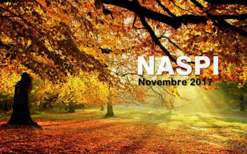Pagamento Naspi a Novembre 2017