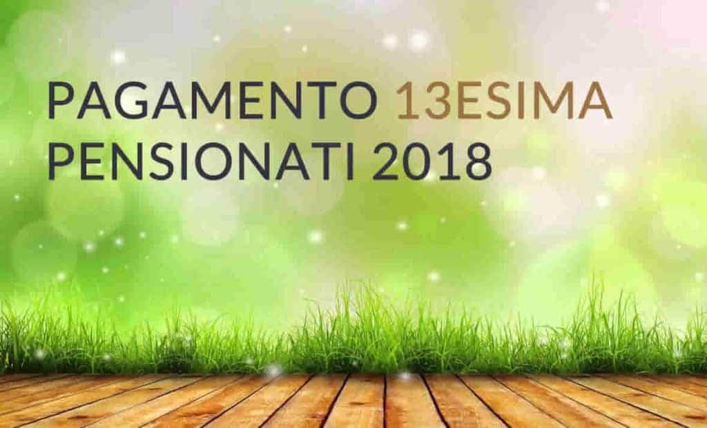 Pagamento tredicesima 2018 pensionati Inps - Calcolo e quando pagano