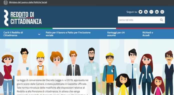 www.redditodicittadinanza.gov.it - Domanda online per il Reddito di Cittadinanza
