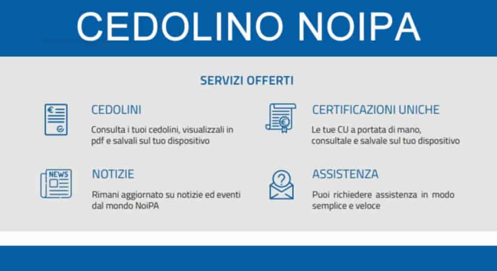 Noipa cedolino mensile visualizzare lo stipendio su noipa Login noipa
