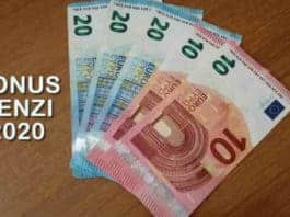 Quando pagano Bonus Renzi 2020 - quando entrano 80 euro su Naspi?