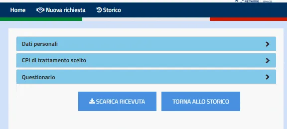 Scarica ricevuta DID