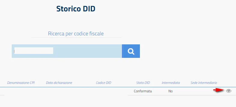 Storico DID online