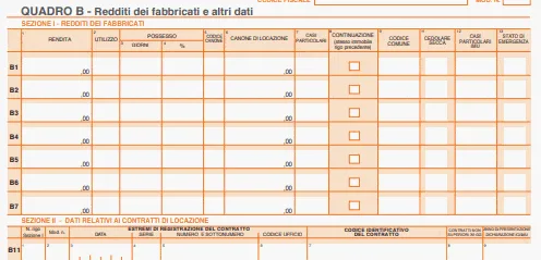 730 Reddito dei fabbricati