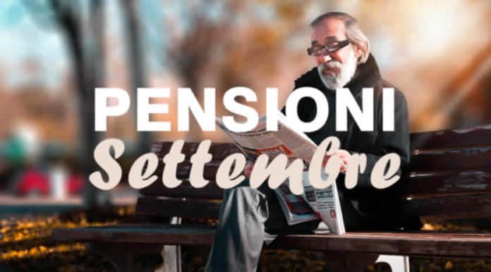 Date pagamenti pensioni Settembre 2020 inps