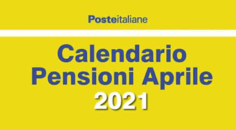 Pensioni Aprile 2021 pagamento in anticipo presso Poste