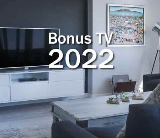 Il Bonus TV nel 2022