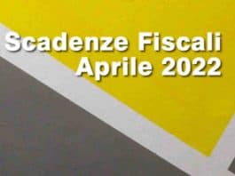 Ecco tutte le scadenze fiscali di Aprile 2022
