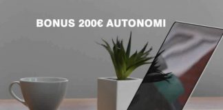 Bonus 200 autonomi: quando la domanda?