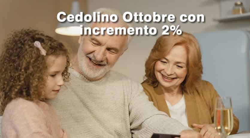 anticipo rivalutazione 2% pensione ottobre 2022