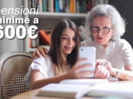 Aumento pensioni minime a 600 euro per gli over 75