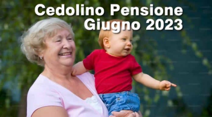 come visualizzare cedolino pensione giugno 2023