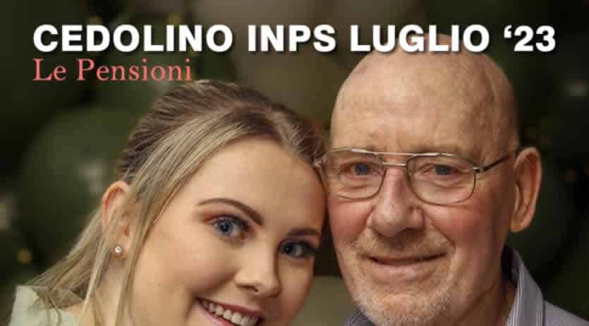 vedere pensione cedolino luglio 2023 online