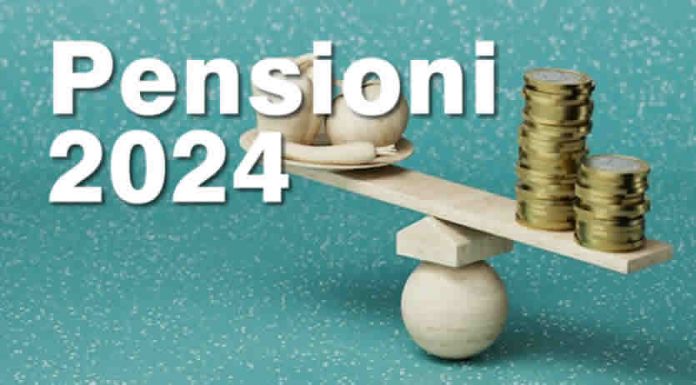 Calendario Pensioni Inps 2024 con Aumenti e rivalutazioni - tabelle netto
