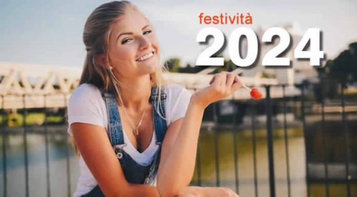 Giorni Festivi e Ponti nel 2024 - la Tabella