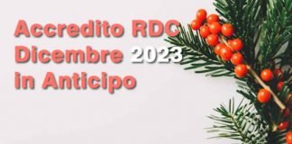 Calendario RDC e PDC a Dicembre 2023