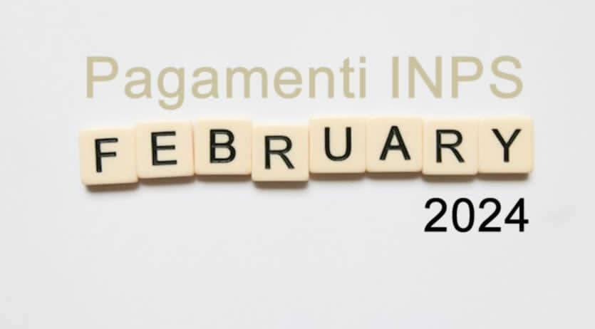 Calendario pagamenti Inps Febbraio 2024