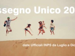 calendario pagamenti ufficiali Assegno Unico Inps fino a Dicembre 2024