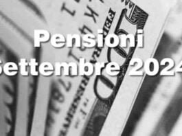 Pensioni INPS Settembre 2024 presso Poste Italiane