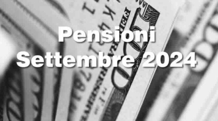 Pensioni INPS Settembre 2024 presso Poste Italiane