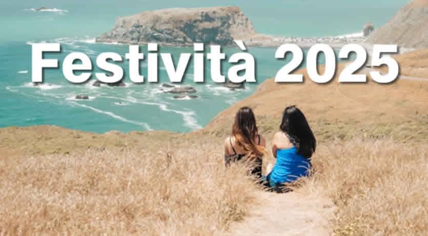 Ferie e festività Busta Paga 2025 - Calendario completo