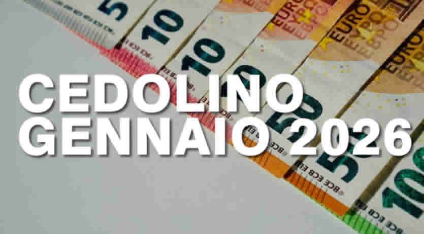 Cedolino Gennaio 2026 Pensioni INPS rivalutazioni