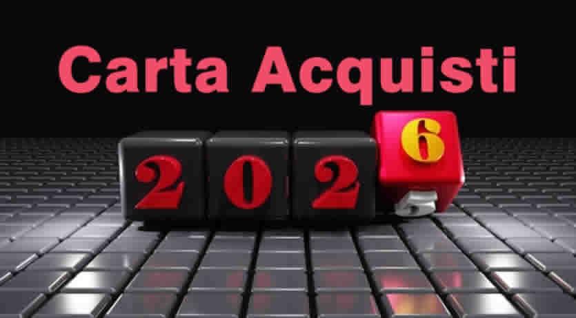 Calendario Pagamenti Social Card 2026 - Carta Acquisti INPS