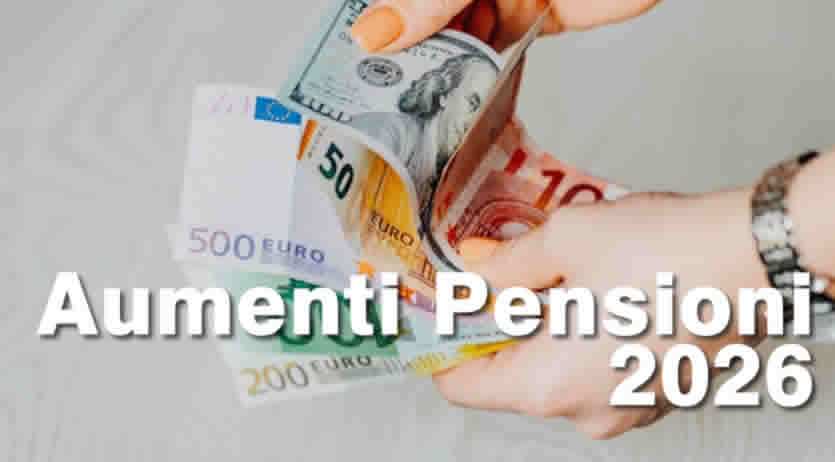 Aumento delle Pensioni Marzo 2026 - Cedolino Irpef e Maggiorazioni Sociali