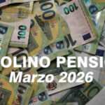 Cedolino Pensione Inps Marzo 2026