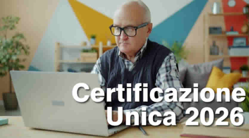 CU Pensione INPS 2026 - dal 16 Marzo su portale Inps