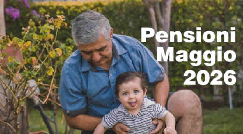 Calendario Pensioni Maggio 2026 - Ritardo