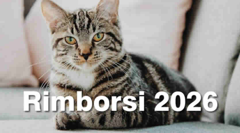 Rimborso 2026 Animali domestici - quanto e come