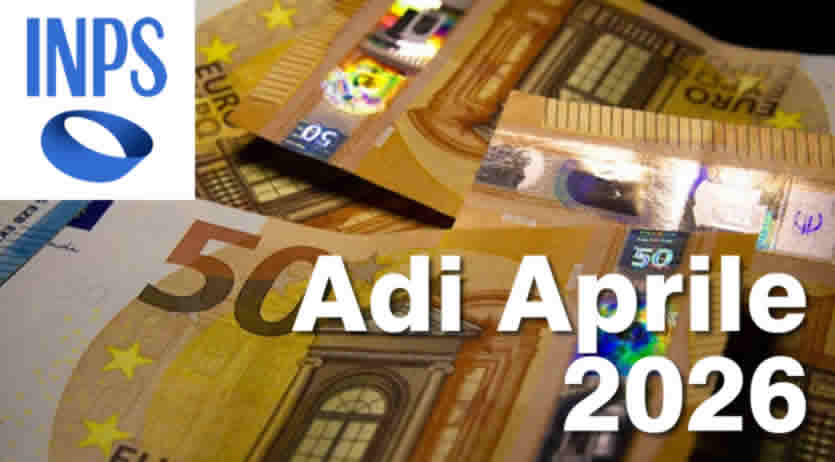 ADI Aprile 2026 - Pagamento assegno inclusione numero verde