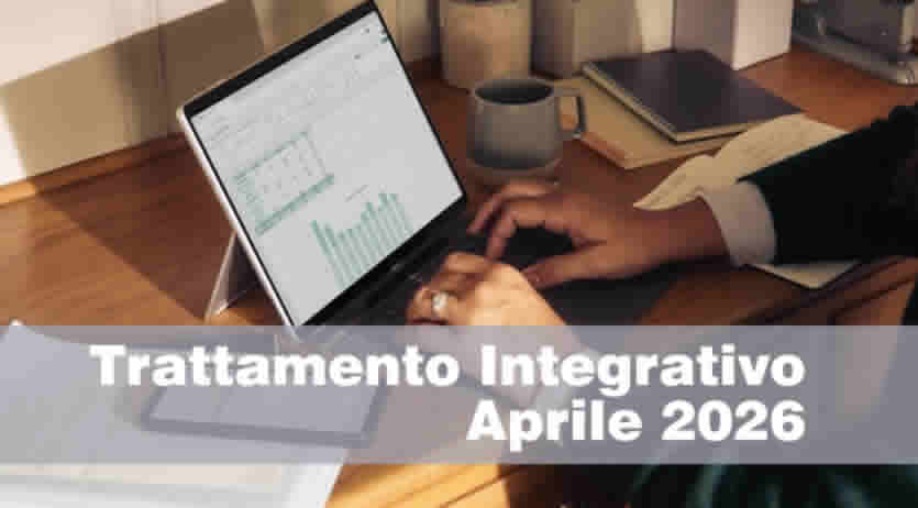 Aprile 2026 - Trattamento Integrativo Naspi 100 euro
