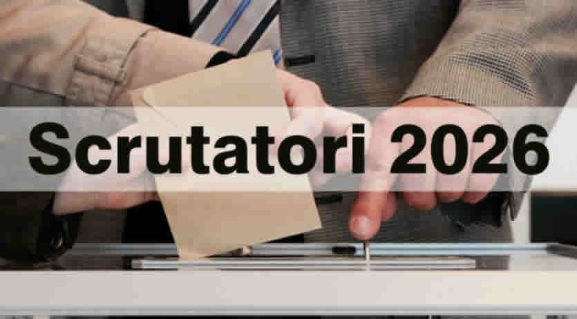 Compenso elezioni comunali Maggio 2026 - Scrutatori