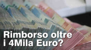 Rimborso 2026 superiore a 4 e 5mila euro