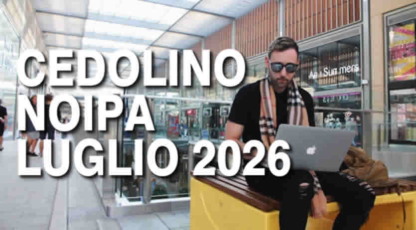 NoiPA 2026 con Rimborso del 730 - Cedolino