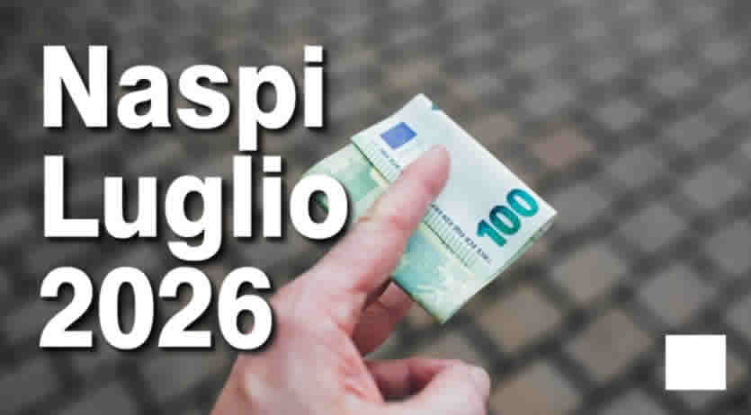 accredito disoccupazione INPS Luglio 2026