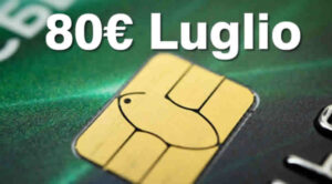 Carta Acquisiti a Luglio 2026 - quando Paga INPS 80 euro