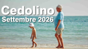 Cedolino Pensione Inps Settembre 2026 con Rimborso