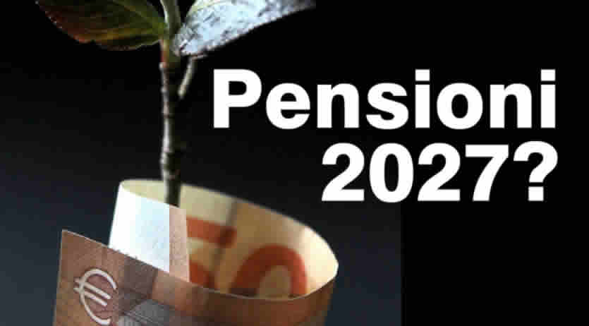 Ipotesi rivalutazioni e aumenti pensioni 2027