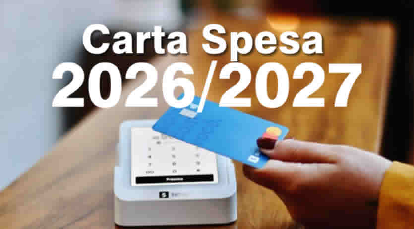 Carta dedicata a te 2026 2027 - Mille Euro MASAF