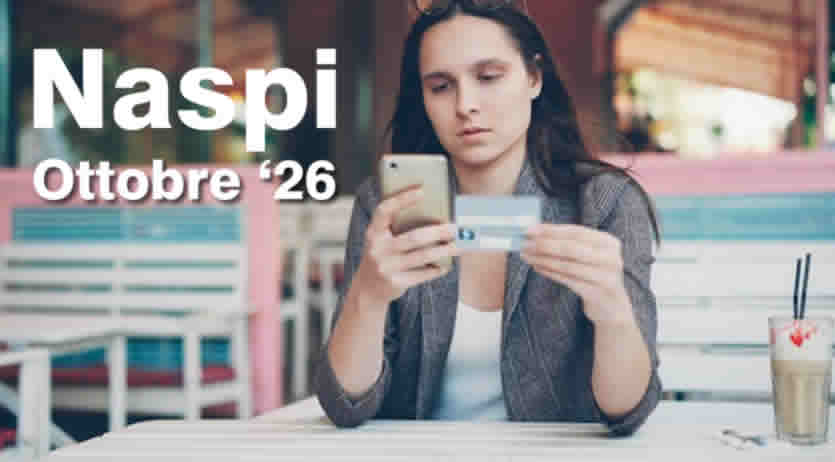 Data accredito disoccupazione INPS Ottobre 2026
